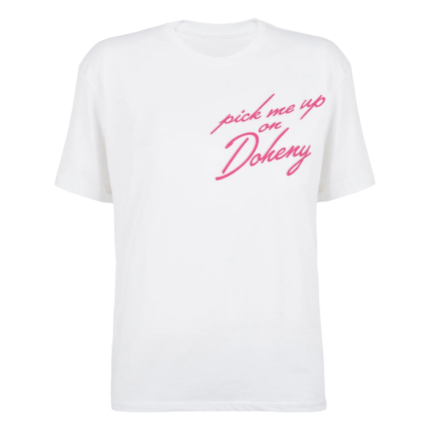 Pick Me Up on Doheny Tee - White