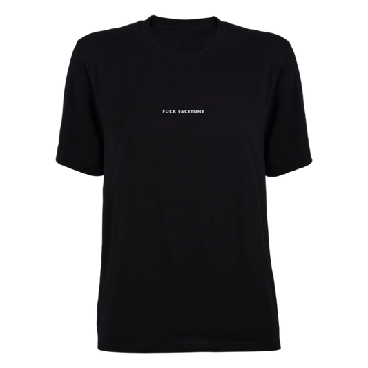 Fuck Facetune Tee - Black